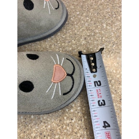 MUKS LUKS Gray Bonnie Bunny Boot - Unisex SIZE 9 and 10 - Picture 9 of 10